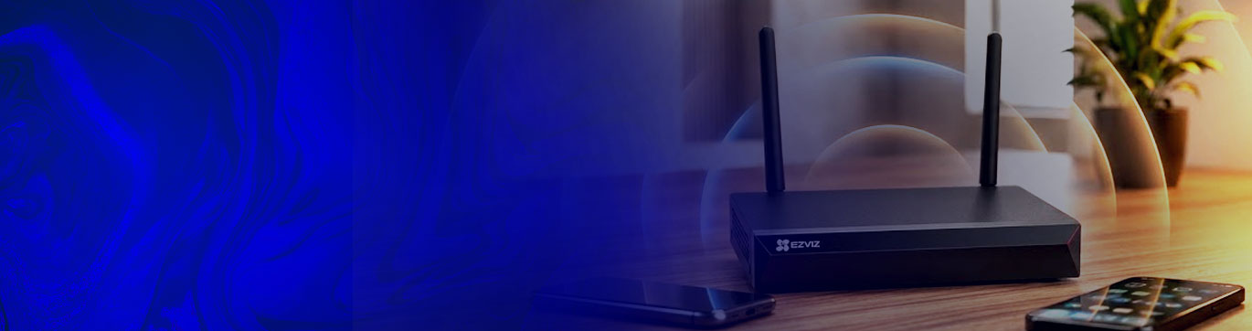 Sistema de videovigilancia NVR WiFi - Seguridad electrónica profesional EZVIZ