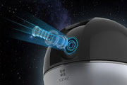 Vista frontal EZVIZ C6W